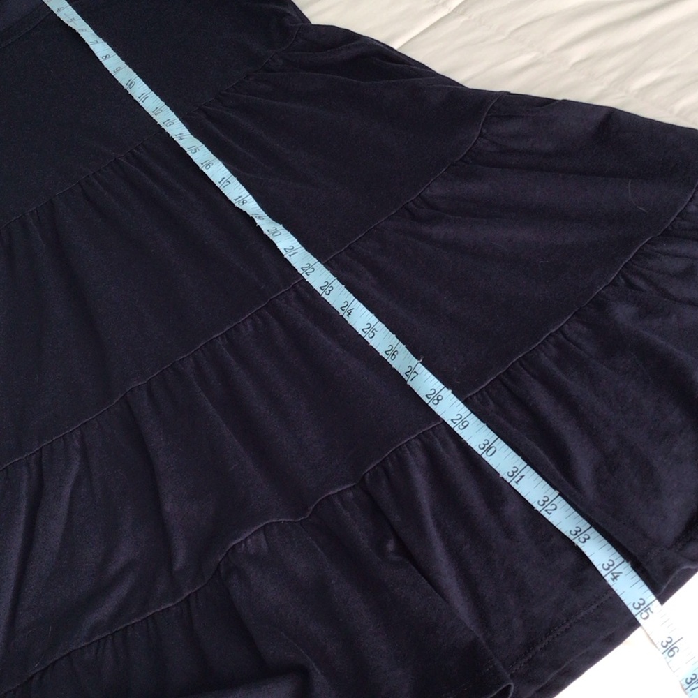 Time and Tru - Women’s Navy Blue, Short Sleeved, Casual Dress - Picture 6 of 11